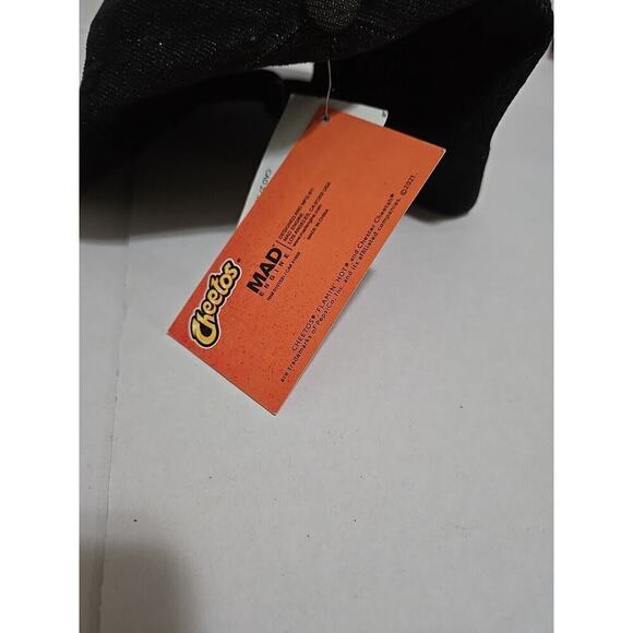 Cheetos Flamin' Hot Black Denim Adjustable Strap Hat Cap - Picture 9 of 14